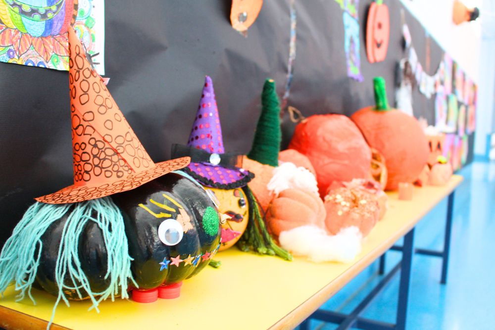 Halloween décore aussi les couloirs de l’École Élémentaire