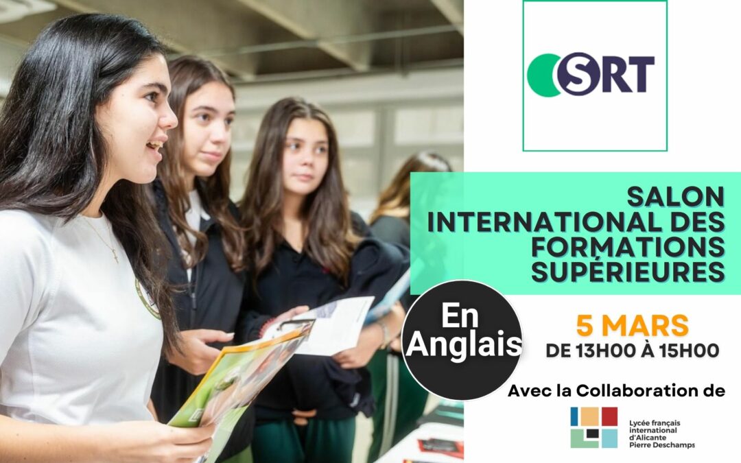 Le LFIA accueille le Salon International des Formations Supérieures en anglais de l’Agence SRT.