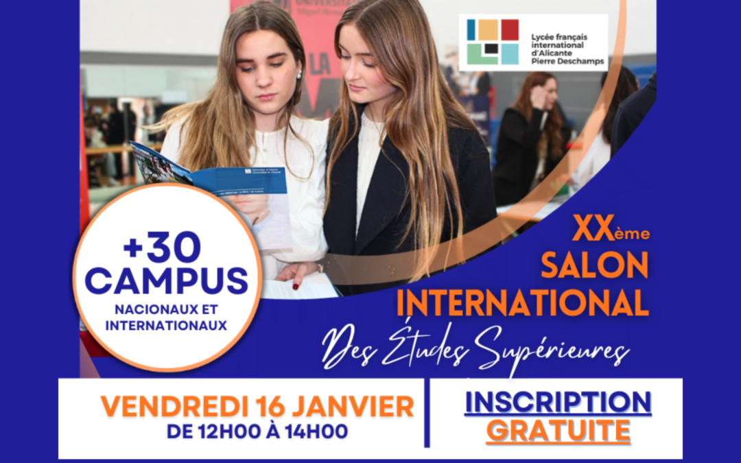 Le XXème Salon International des Études Supérieures du LFIA arrive