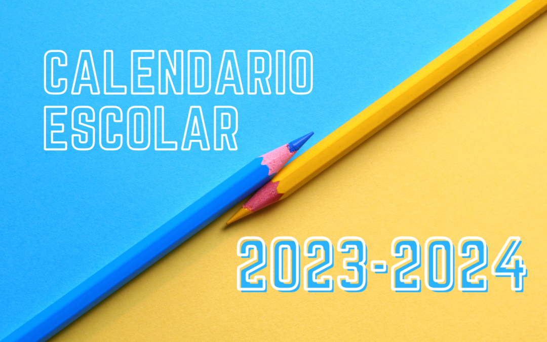 Calendario escolar curso 2023-2024