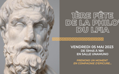 Web Radio: Semaine de la Philosophie LFIA
