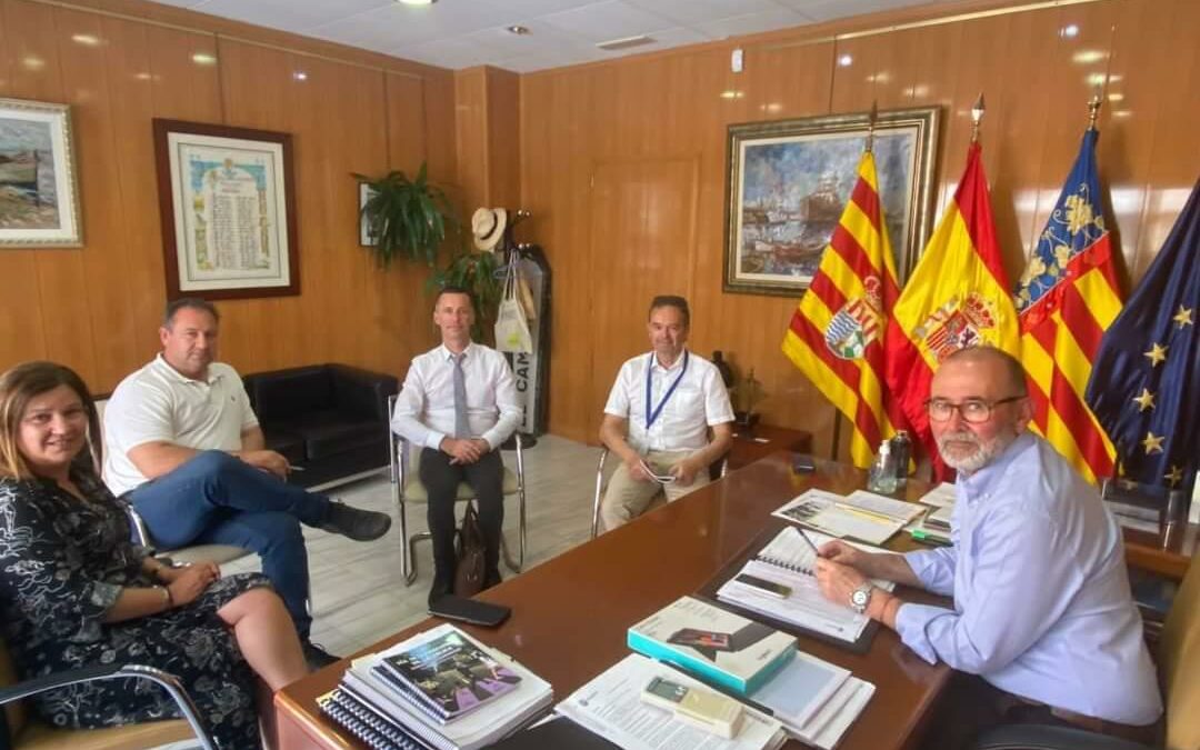 Reunión con el ayuntamiento de El Campello en materia de seguridad